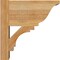 Ekena Millwork Merced Traditional Rough Sawn Outlooker, Western Red Cedar, 8"W x 14"D x 14"H OUT08X14X14MRC01RWR - alternate 2